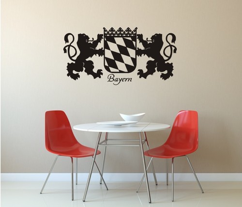 Bayern wappen wandtattoo - wappen,