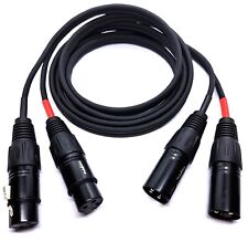 Dual-Audiokabel 2x XLR Male /
