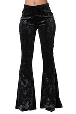 KILLSTAR Samt Schlaghose -