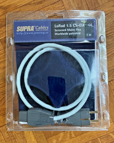Supra cables netzkabel lorad - cables,