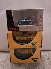3x Schuco Werbemodelle 1:87