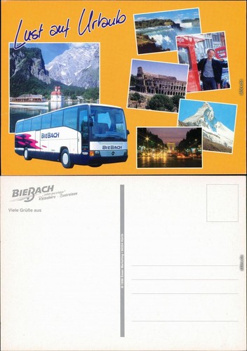 Ansichtskarte busreisen mit - -,