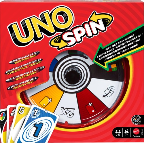 Mattel games uno - uno, spin