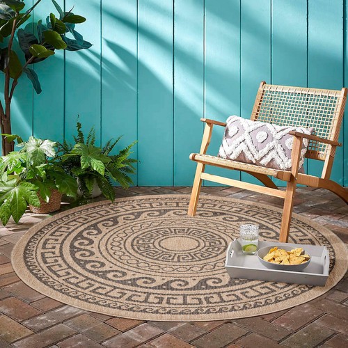 Comilla runder outdoor teppich - runder, outdoor-teppich