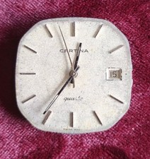 Vintage Uhrwerk Quarzuhr