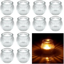 Teelichthalter Glas