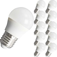 10er LED Kugel Lampe Birne E27