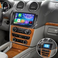 Für Mercedes Benz ML/GL Klasse W164 X164 Android 15 Autoradio Apple Carplay Navi