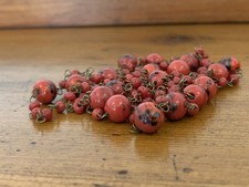 Alte interessante endlose Perlen Kette Kollier Murano (?) Schmuck 65 cm Nachlass