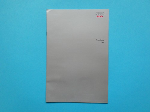 Prospekt preisliste audi - /,