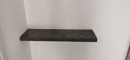 Frei schwebendes wandregal - schwebendes,