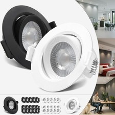 LED Deckenspots flach 230V