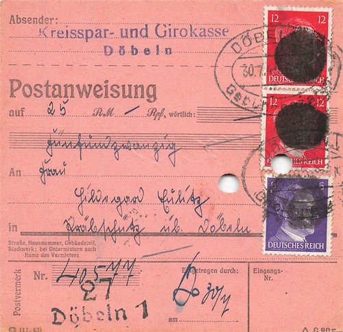 897070 sbz postanweisung mit - 897070),