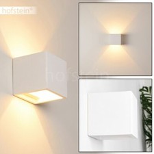 Flur Dielen Leuchten Gips weiß Wohn Schlaf Zimmer Raum Beleuchtung Wand Lampen 