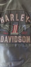 Harley Davidson, Lederjacke, Long Run, (M) Large, Schwarz
