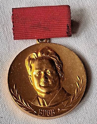 Ddr fritz heckert medaille - ddr,