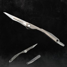 🔪 Titan Skalpell EDC Messer | Wechselklinge ultraleicht | Outdoor Mini Tool DIY