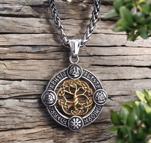 Halskette yggdrasil baum - halskette,