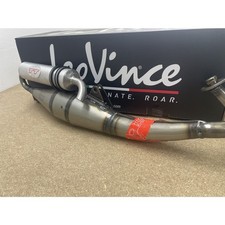 Auspuffanlage LeoVince Komplettanlage HAND MADE TT, Aluminium, mit Zulassung