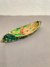 Wildwest Indianer Kanu aus Holz - für Elastolin Lineol Leyla DDR - ca. 20 cm.