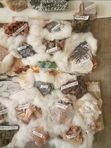 Mineraliensammlung mineralien - mineraliensammlung,