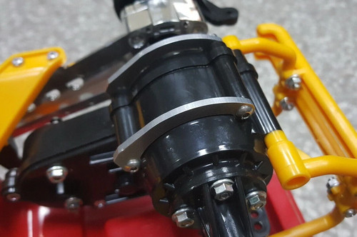Aluminum axle gearbox - aluminum,