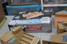 mini skatepark tech deck rampe