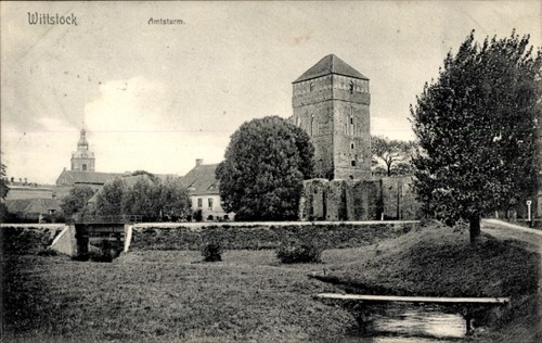 Wittstock dosse der - ak,