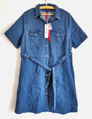 Sheego jeansdamen kleid - kleid, •