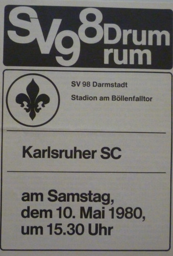Stadionheft darmstadt - darmstadt,