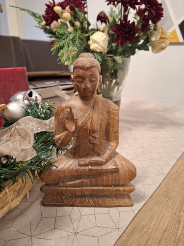 Buddha figur holz groß - figur,