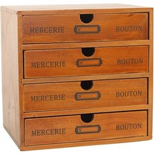Vintage Holz Schubladenbox
