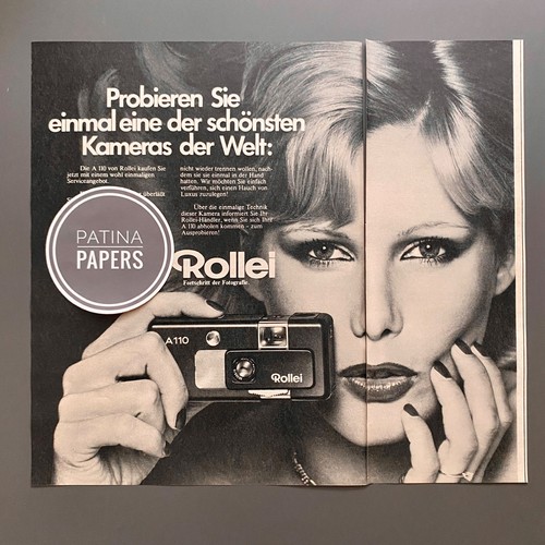 1977 rollei 110 - rollei, eine