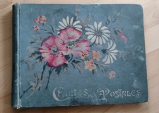 Antikes Postkartenalbum/