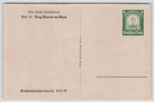D. Reich Bildpostkarte P 254 ungebraucht BURG SOONECK AM RHEIN [802]