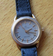 Continental QUARTZ 427-25 Armbanduhr, Uhr / swiss made / vintage