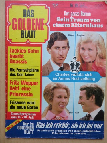 Das goldene blatt 1973 - goldene, 29/1973