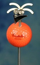 Birdie am Stab orange