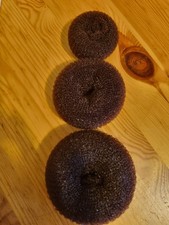 3er SET Duttkissen Haarknoten Dutt Haardutt Donut Knotenkissen Haarschmuck 