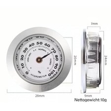Mini-Hygrometer aus Metall