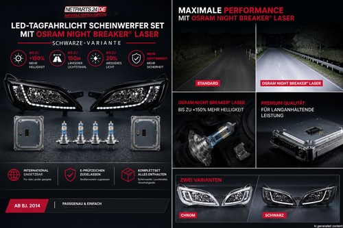 Led tfl scheinwerfer passend - scheinwerfer,