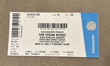 STONE ROSES Gig Ticket Leeds