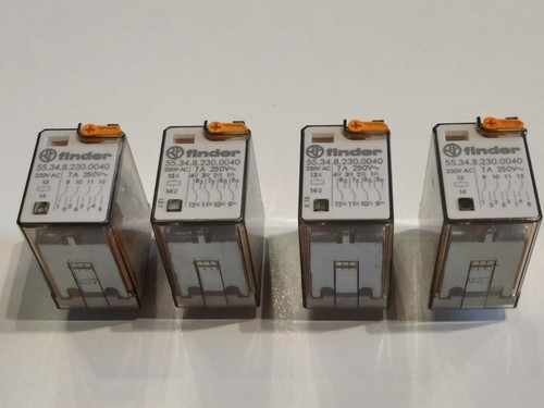 Finder relais 230v - finder, 230v-ac