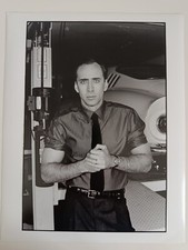 NICOLAS CAGE FERRARI - HELMUT NEWTON ORIGINAL FOTO - HOLLYWOOD 1998