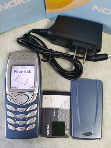 Nokia 6100 blue - nokia,