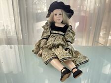 Künstlerpuppe Sammler Puppe Hildegard Günzel Vinyl Puppe 63 cm. Top Zustand 