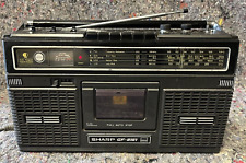 SHARP RADIORECORDER GF 8181 -