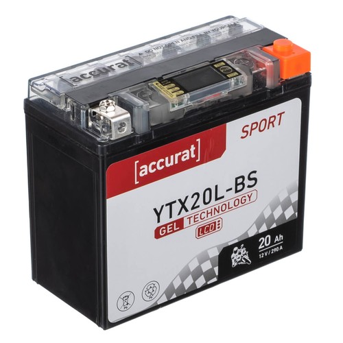 Motorradbatterie ytx20l gel - motorradbatterie,