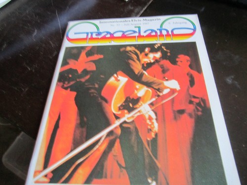 Elvis graceland magazin - magazin, 1987
