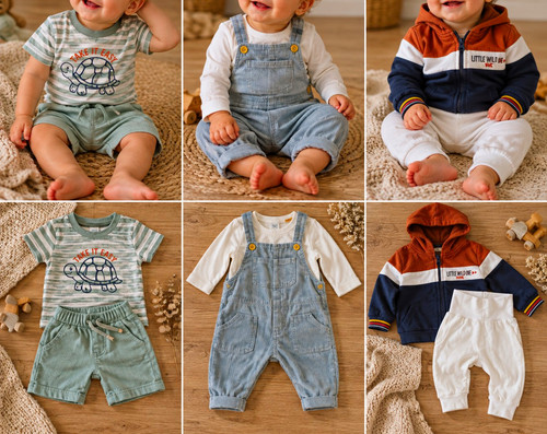 Baby jungen bekleidungspaket - baby,